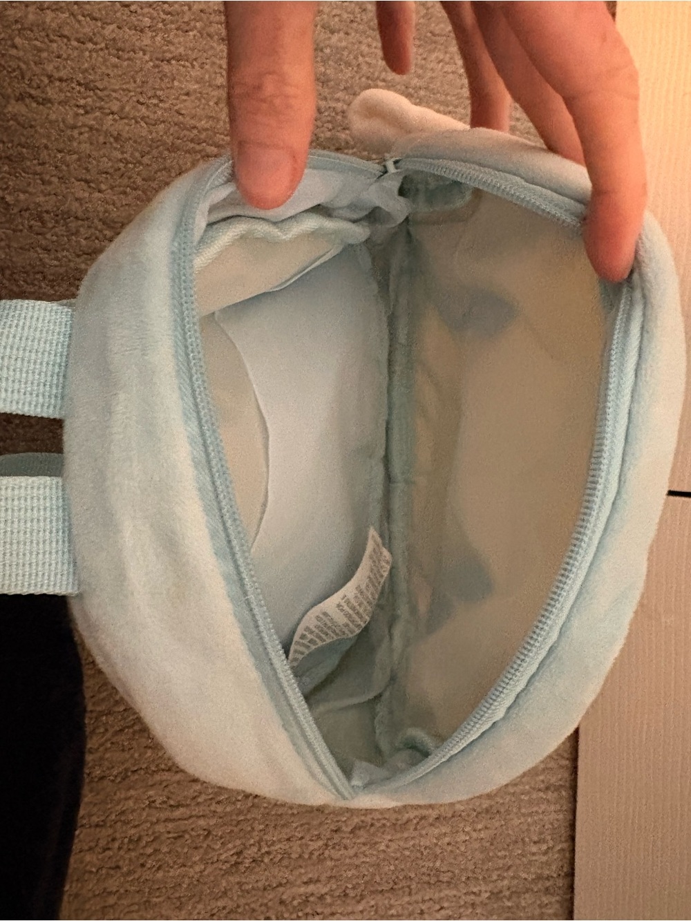 MINISO Light Blue backpack - Picture 3 of 4